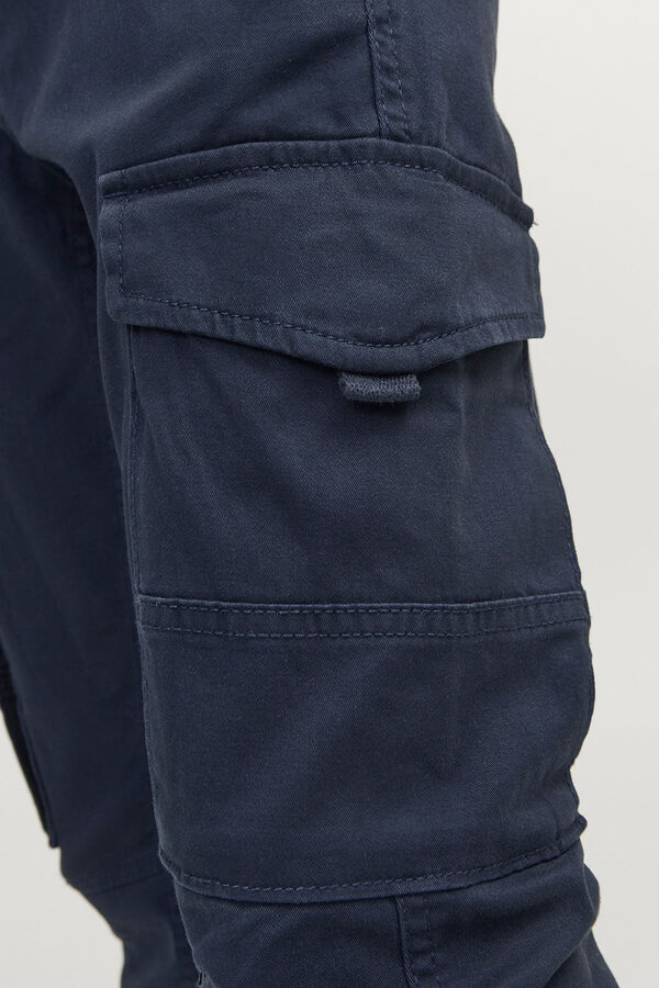 Jack & Jones Junior Slim cargo pants blue