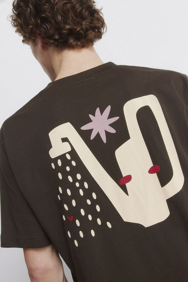 Springfield T-shirt Alei x Springfield nude