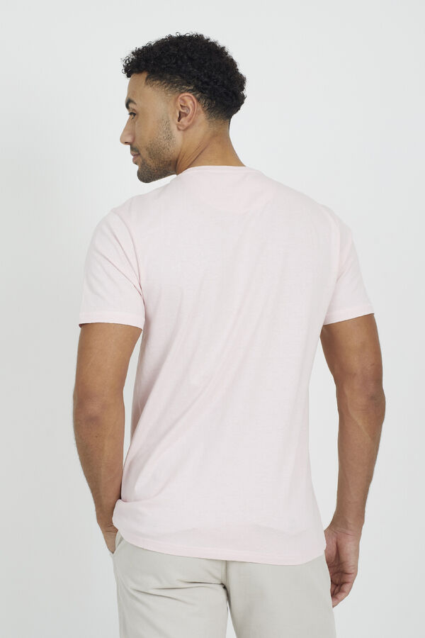 Brave Soul Essential short-sleeved T-shirt pink