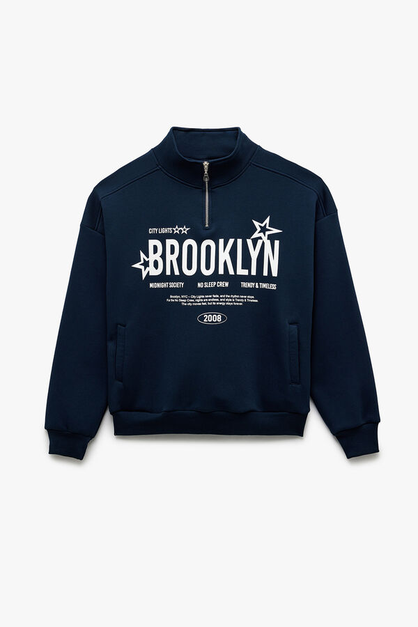 Koton Sudadera oversize azul