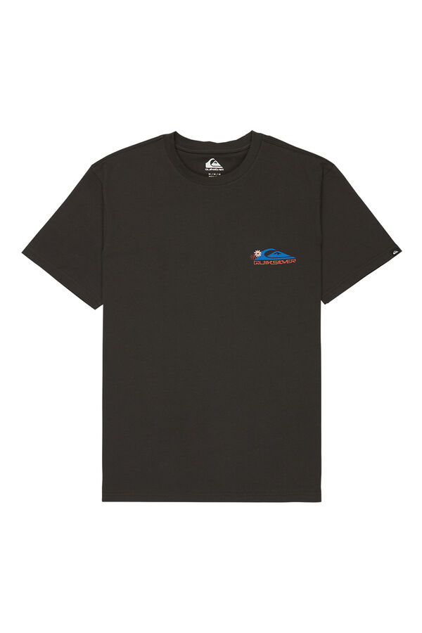 Quiksilver Kurzarm-Shirt Schwarz