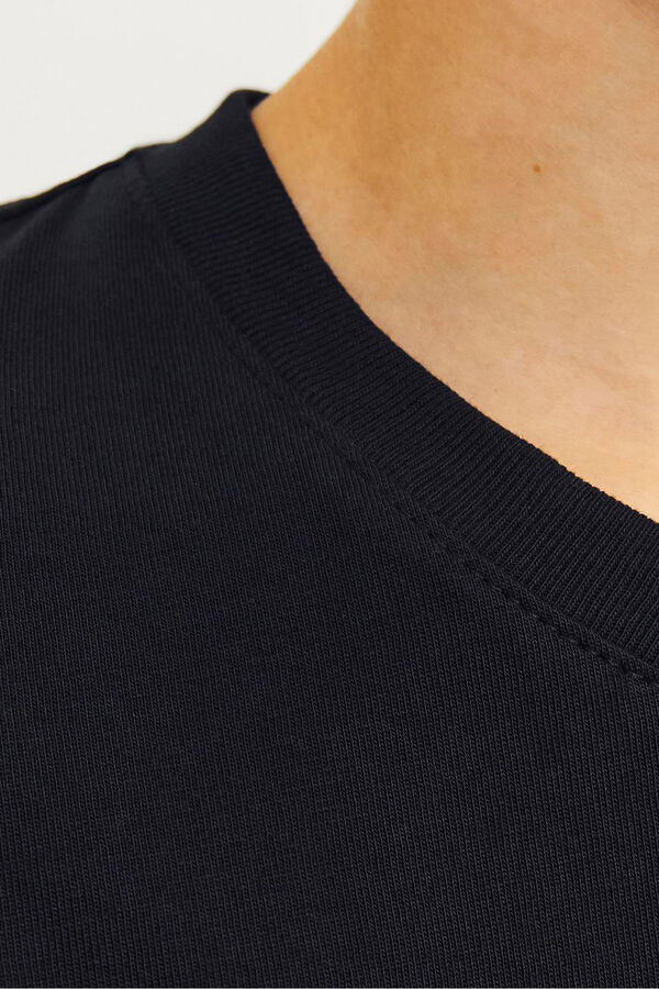 Jack & Jones Junior Camiseta de manga corta b&aacute;sica negro
