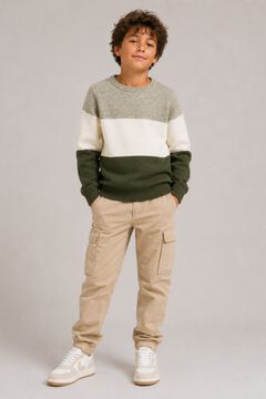 Name It Camisola de malha gola redonda