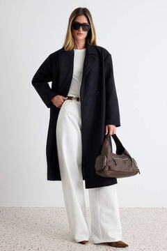 Trendyol Long oversized coat