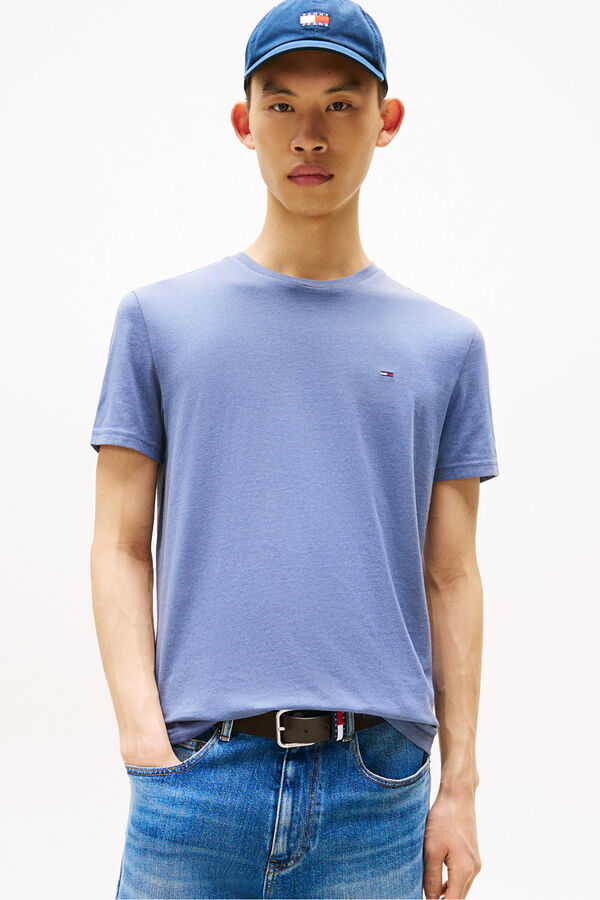 Tommy Jeans Men's short-sleeved T-shirt blue