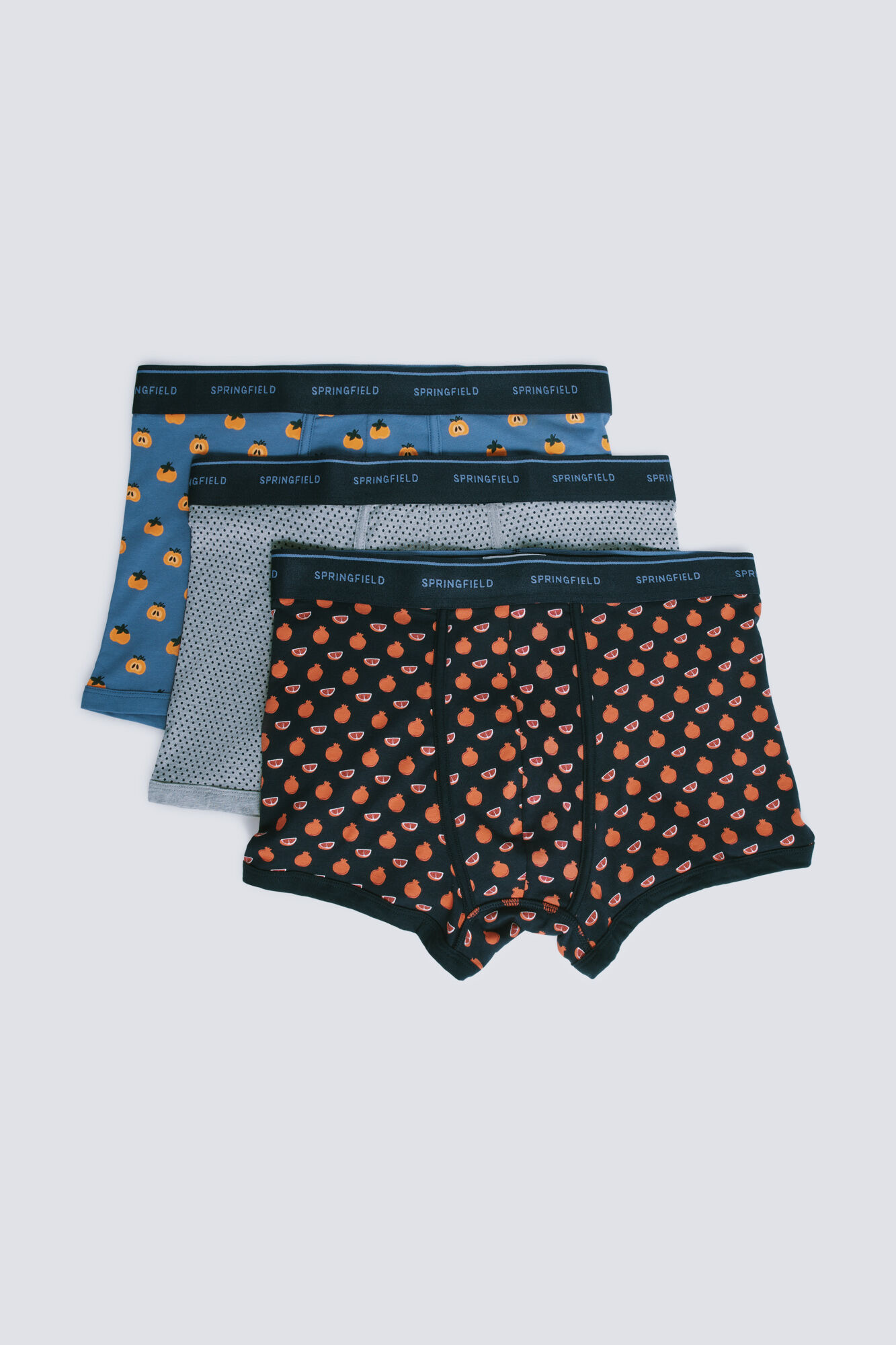 Springfield Pack of 3 fruit boxers