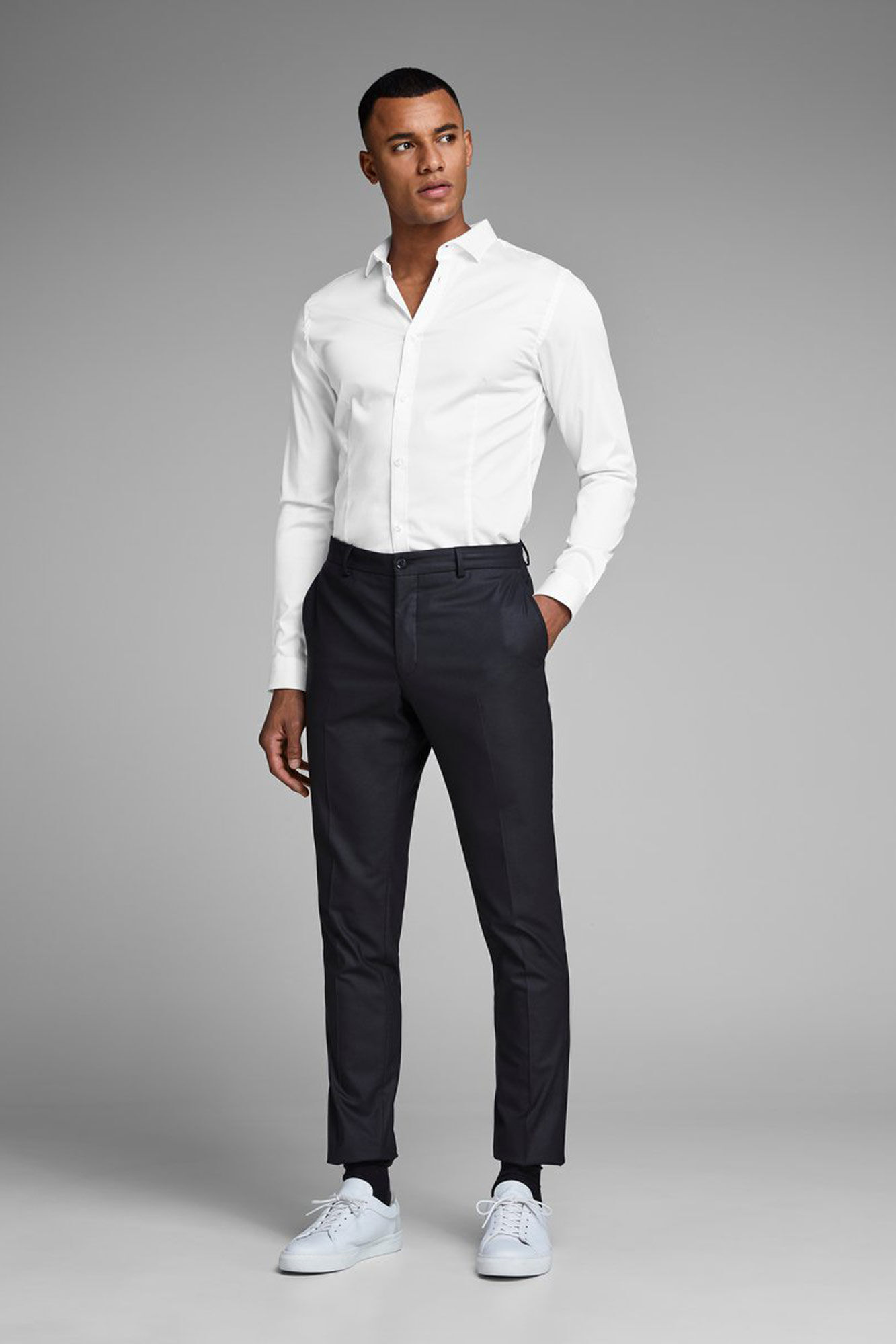 Jack & Jones Camisa ajustada sostenible