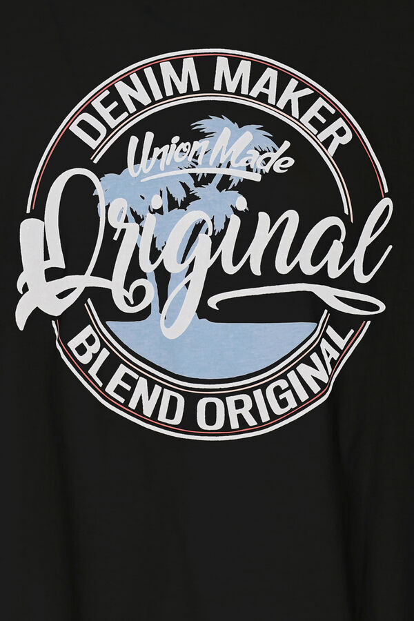 Springfield Logo print short-sleeved t-shirt black