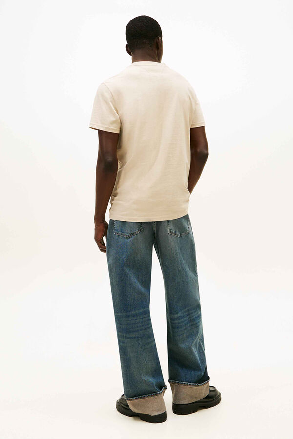 Tommy Jeans Slim short-sleeve T-shirt grey