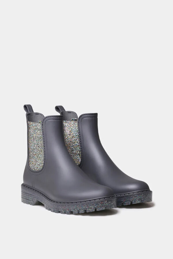 Toni Pons Back print T-shirt gris