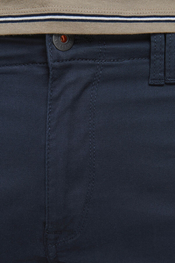 Jack & Jones Pantal&oacute;n cargo regular azul