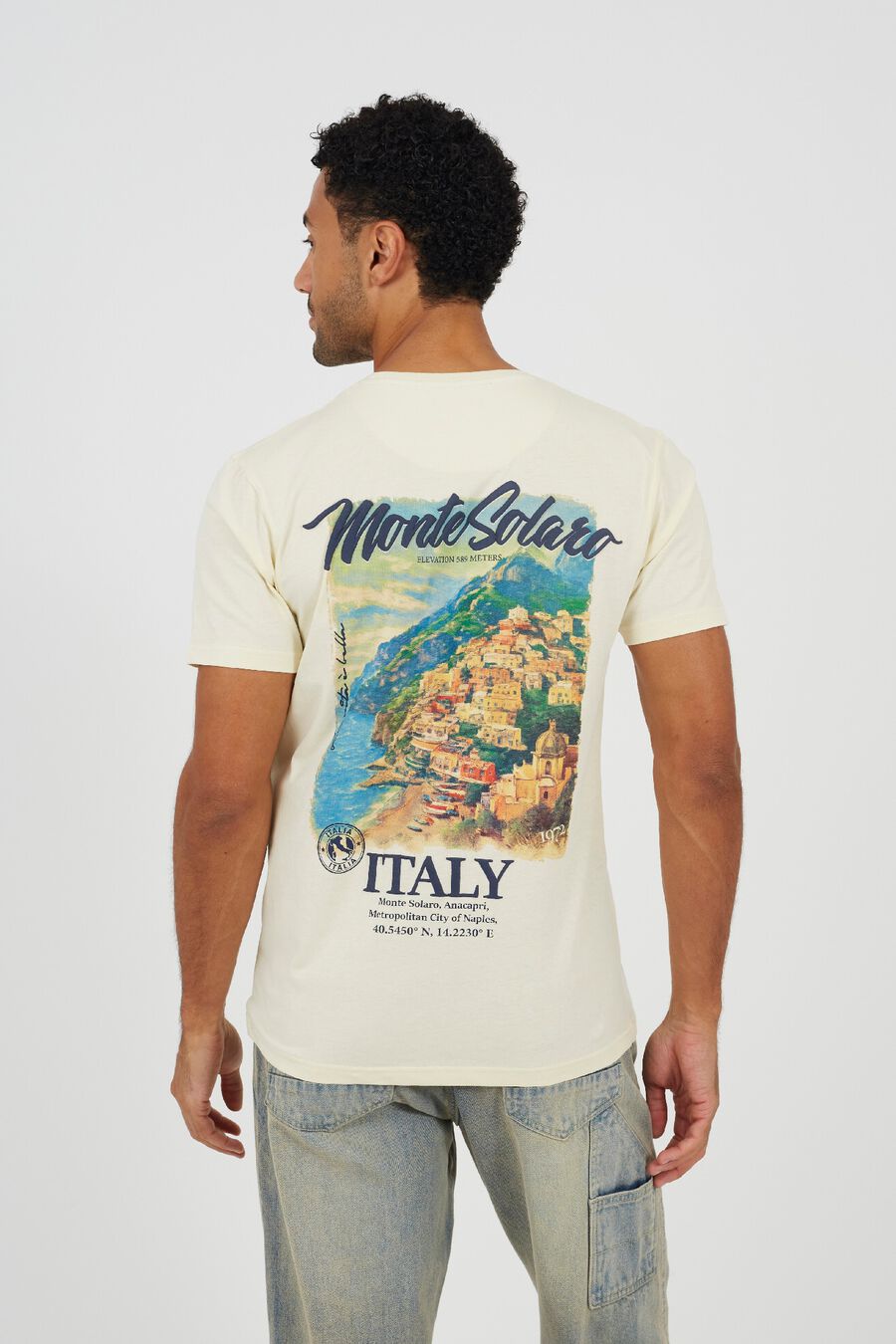 Camiseta manga corta print