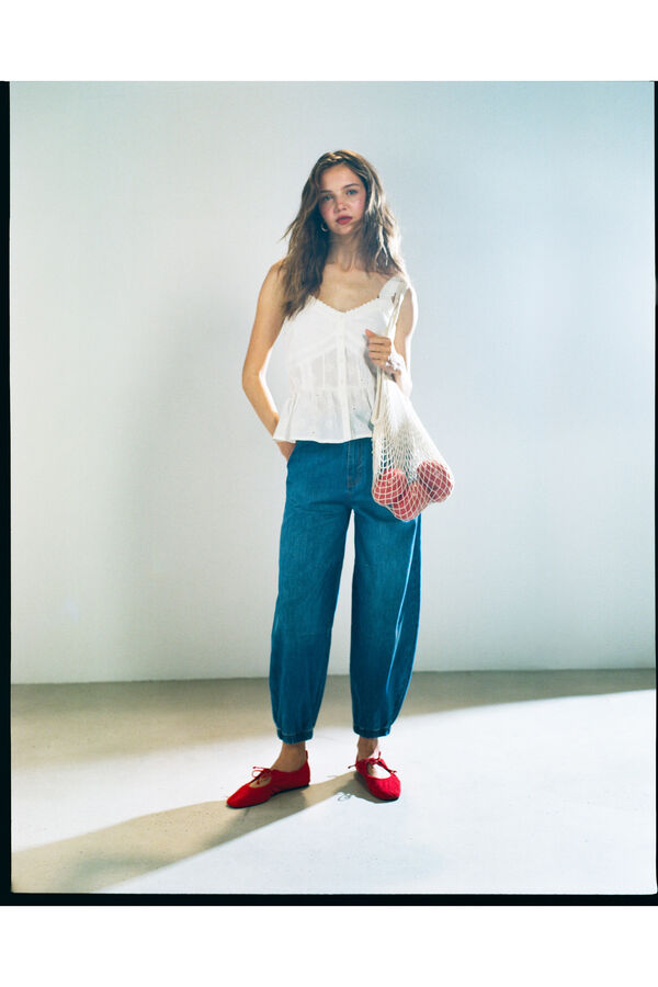 High Spirits Alba Blouse blanco