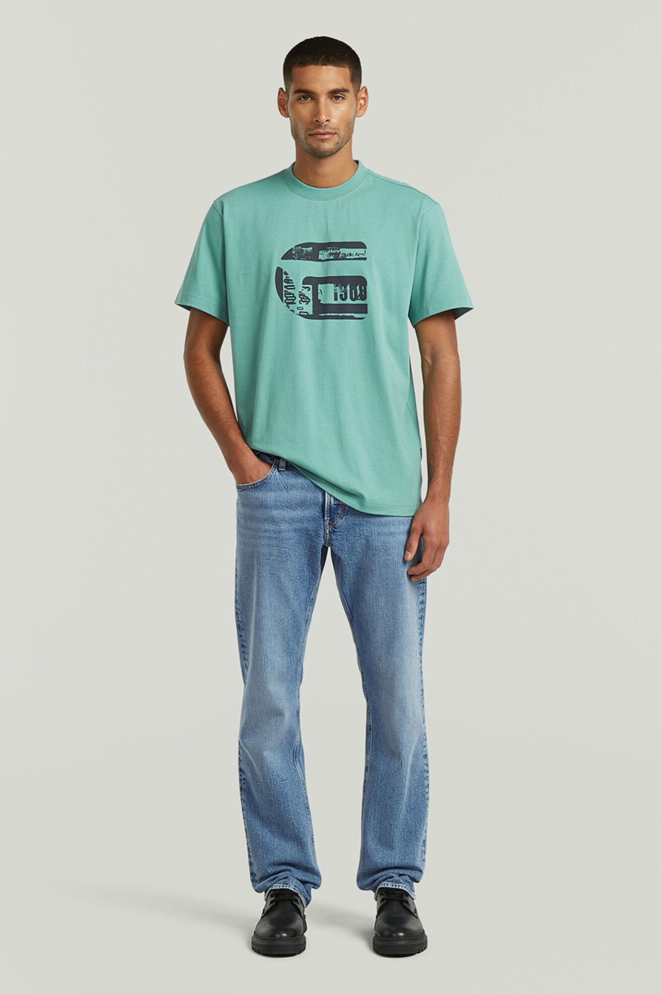 G-STAR Camiseta de manga corta con logo