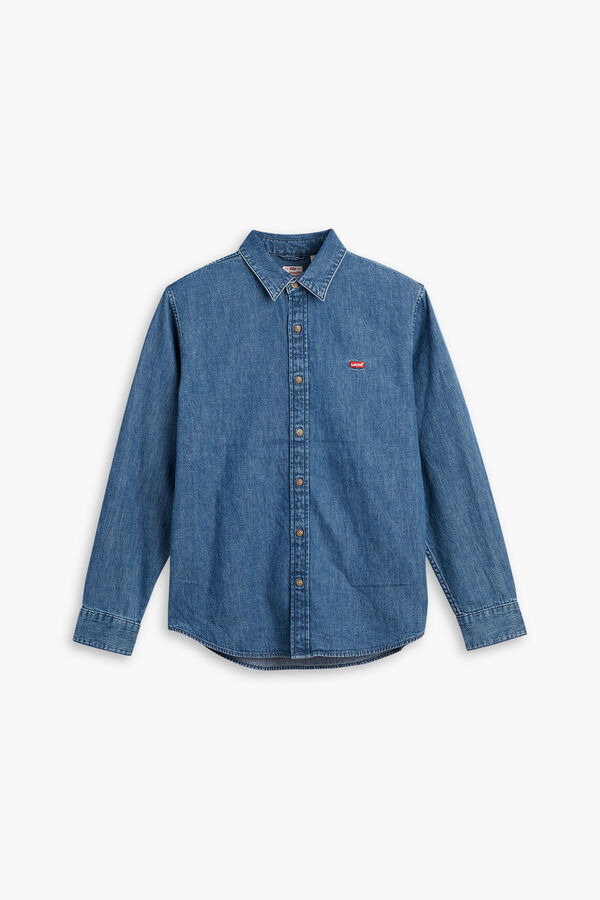 Levi's Denim shirt with buttons blue
