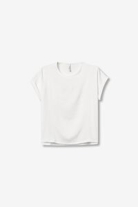 Tiffosi Blusa de manga curta e modelagem solta