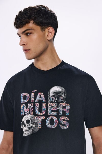 Springfield Day of the Dead T-shirt black