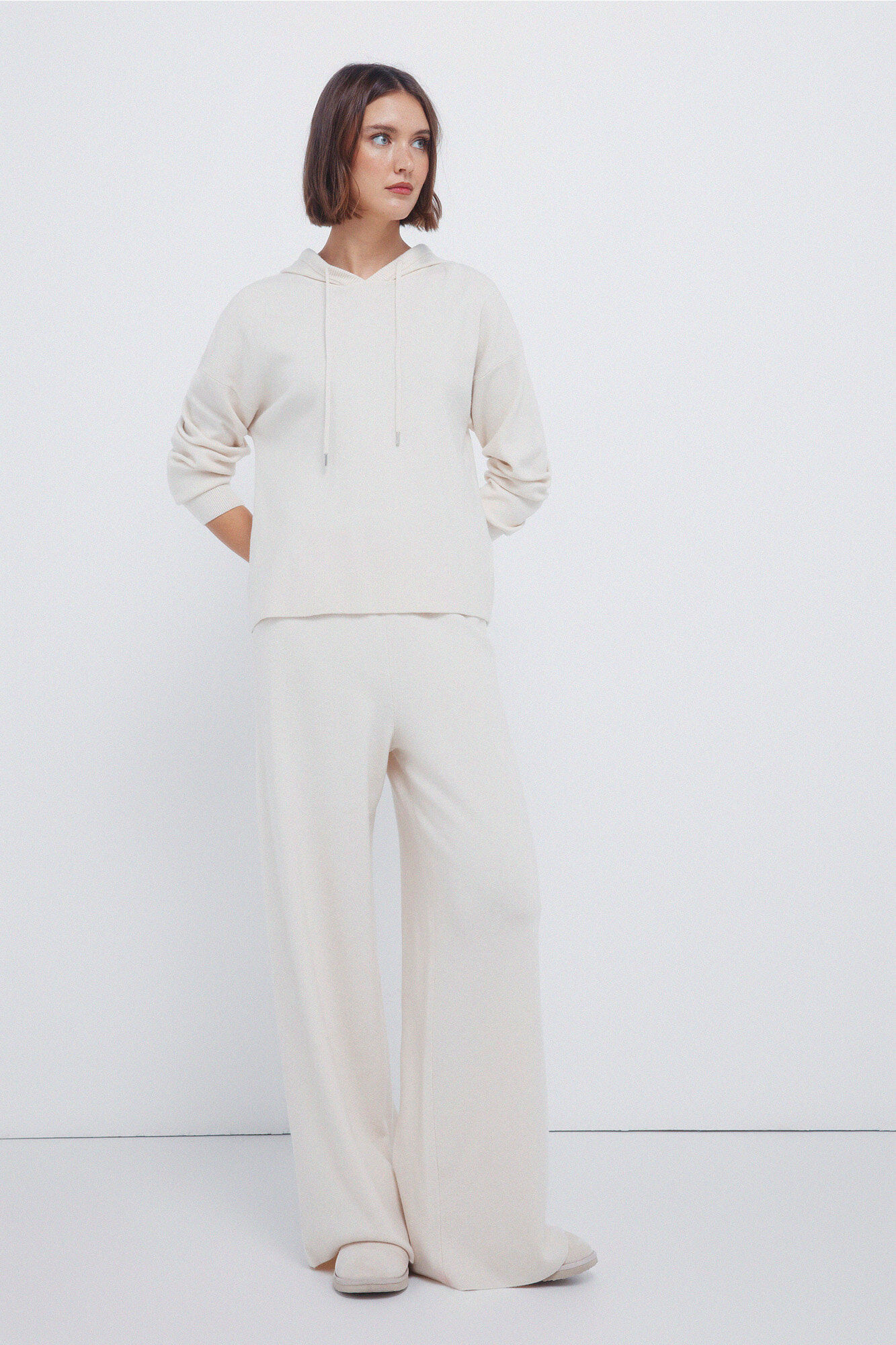 Springfield Jersey-Knit culottes trouser