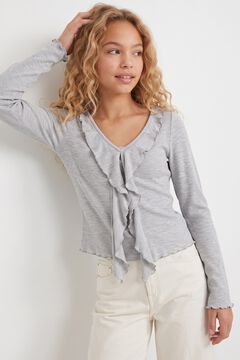 Jack & Jones Girl Asymmetric long sleeve top