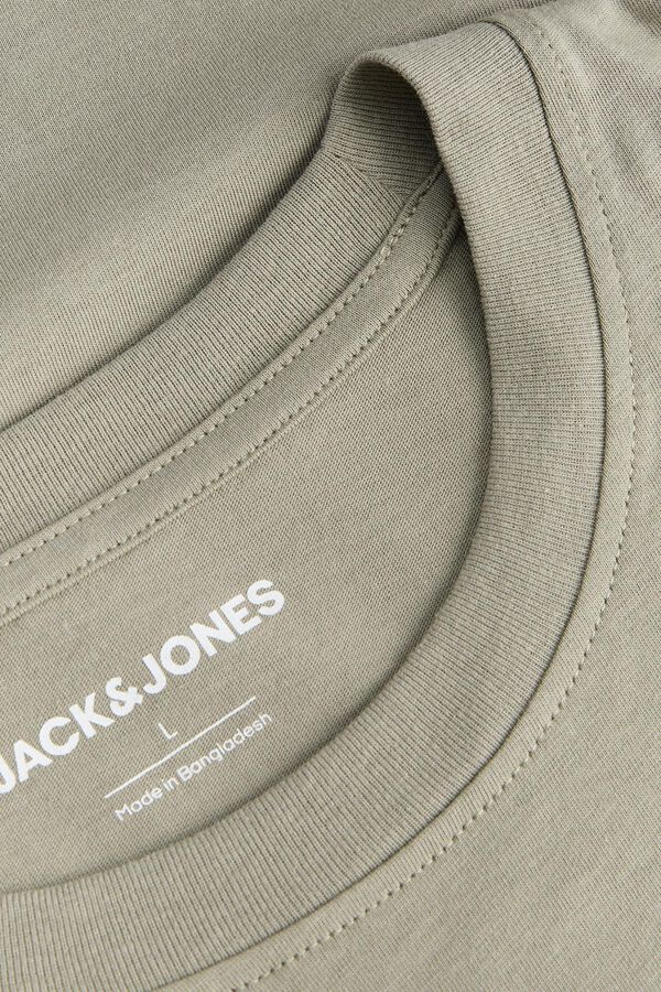 Jack & Jones PLUS Printed short sleeve T-shirt grey