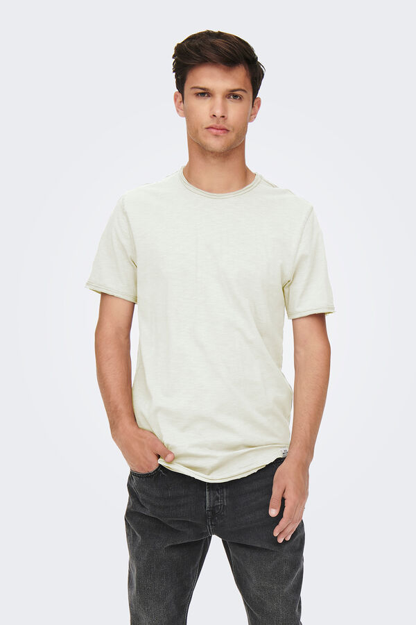 Springfield Short-sleeved T-shirt Žuta