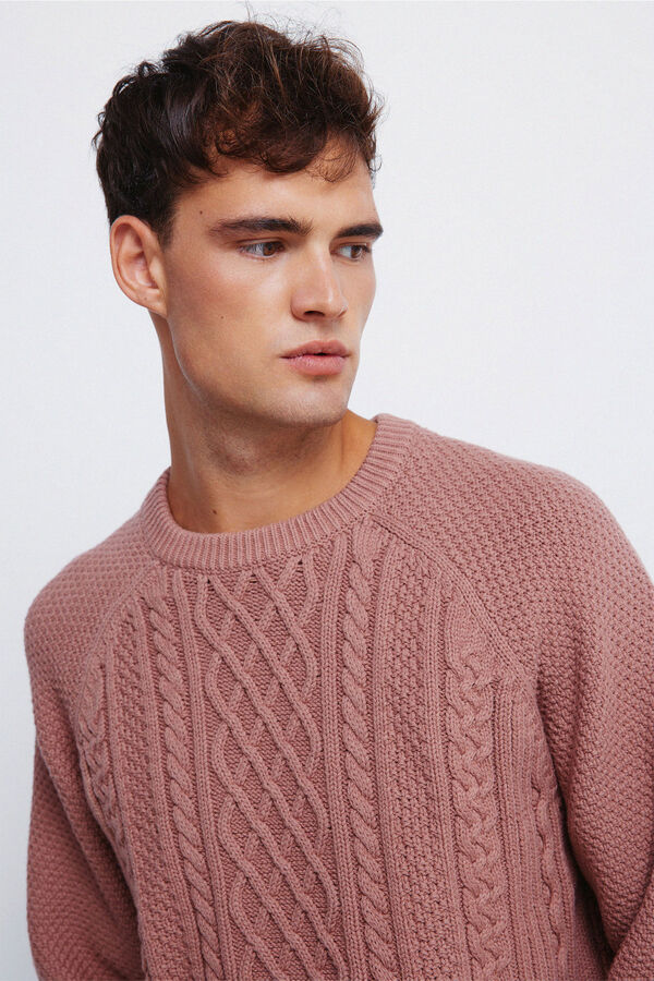 Springfield Thick Aranese jumper pink