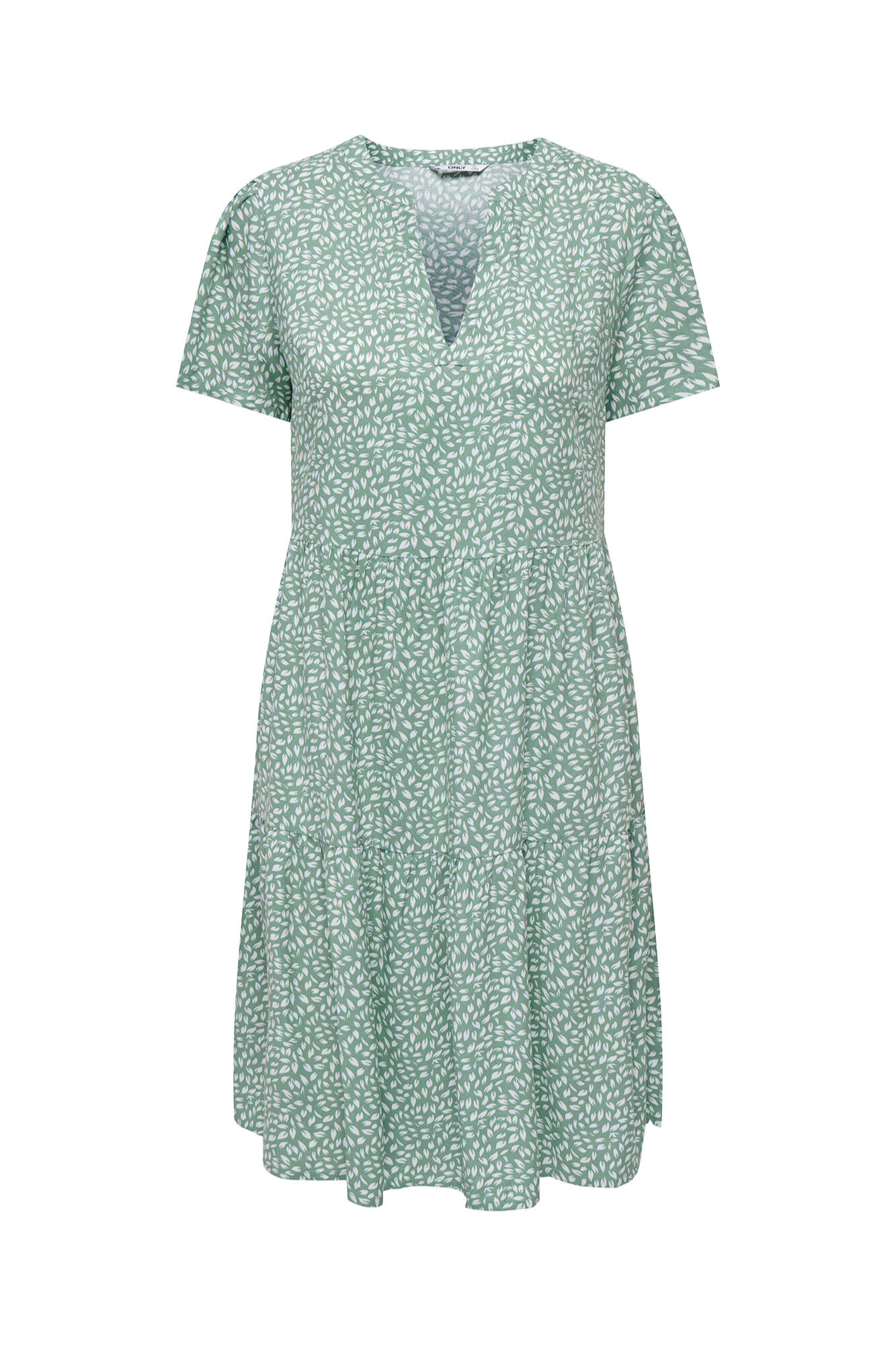 Only Vestido corto manga corta