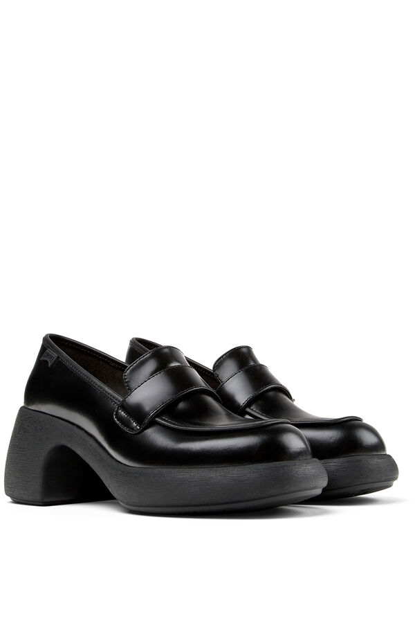 Springfield Thelma leather loafers black