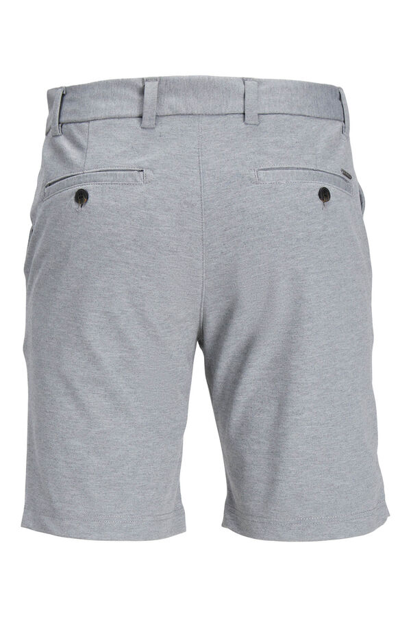 Springfield Slim fit chinos style Bermuda shorts gray