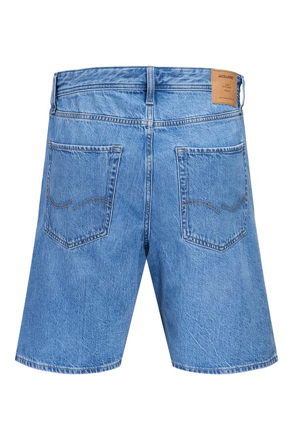 Jack & Jones Denim relaxed fit Bermuda shorts blue