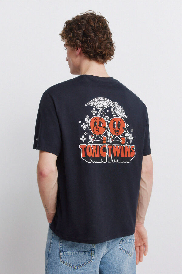 Springfield Aerosmith T-shirt blue