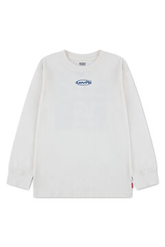 Levi's T-shirt de manga comprida bege