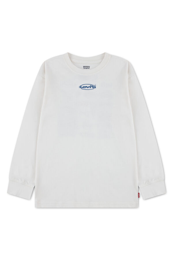 Levi's T-shirt de manga comprida bege