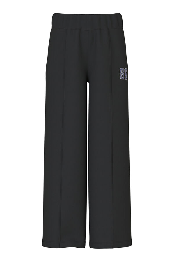 Name It Girls ' plush trouser Crna