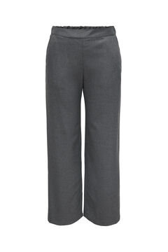 Springfield Pantalón ancho gris medio