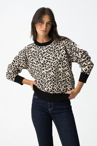 Tiffosi Camisa Jacquard Animal Relaxed