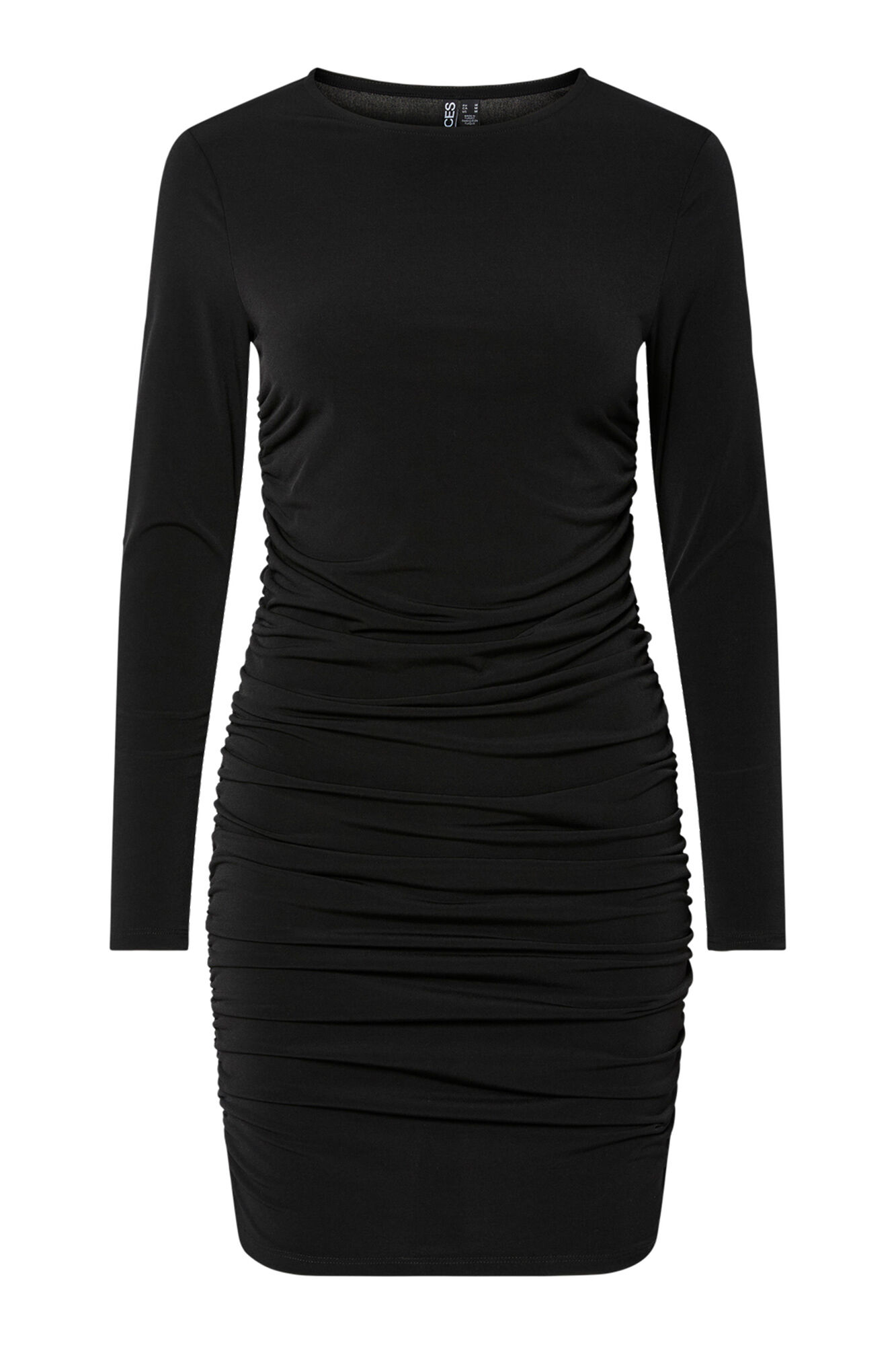 Pieces Vestido curto drapeado