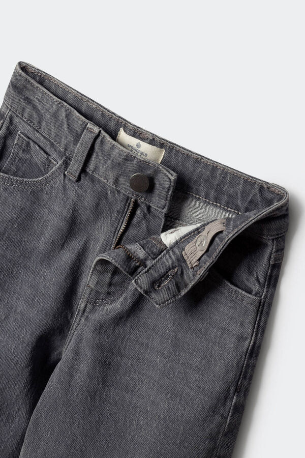 Springfield Kids Farmerke sa zvezdom za devojčice Siva