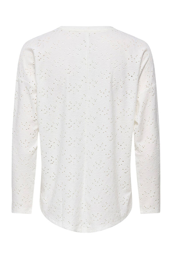 Only T-shirt with cutouts white