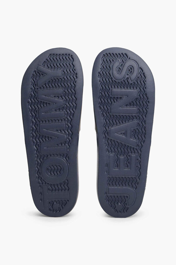 Tommy Jeans Chanclas tipo pala azul