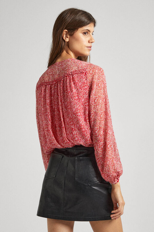 Springfield Floral chiffon blouse s uzorkom