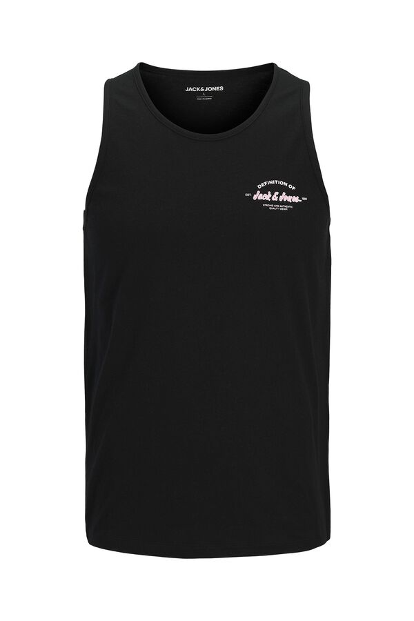 Jack & Jones Cotton vest top black