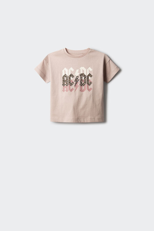 Springfield ACDC girl t-shirt pink