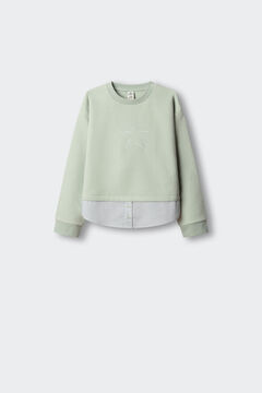 Springfield Kids Sweatshirt bimaterial estrela