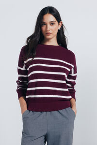 Springfield Striped cotton jumper