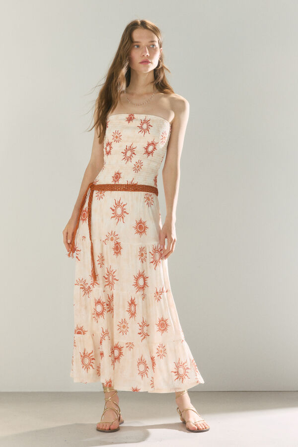 High Spirits Vestido Soleil cru