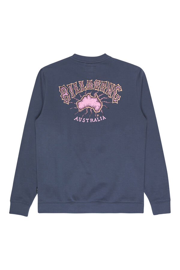 Billabong Sudadera cuello redondo azul