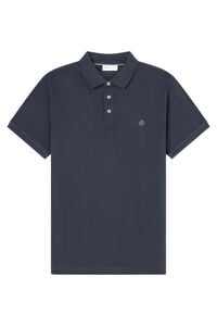 Springfield Piqu&eacute; contrast cuff slim fit polo shirt