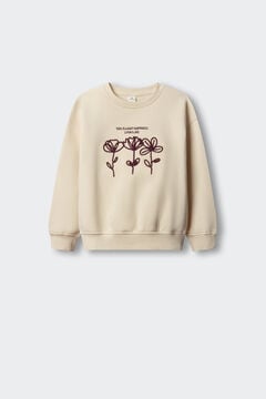 Springfield Kids Sweatshirt de flores com cord&atilde;o para menina