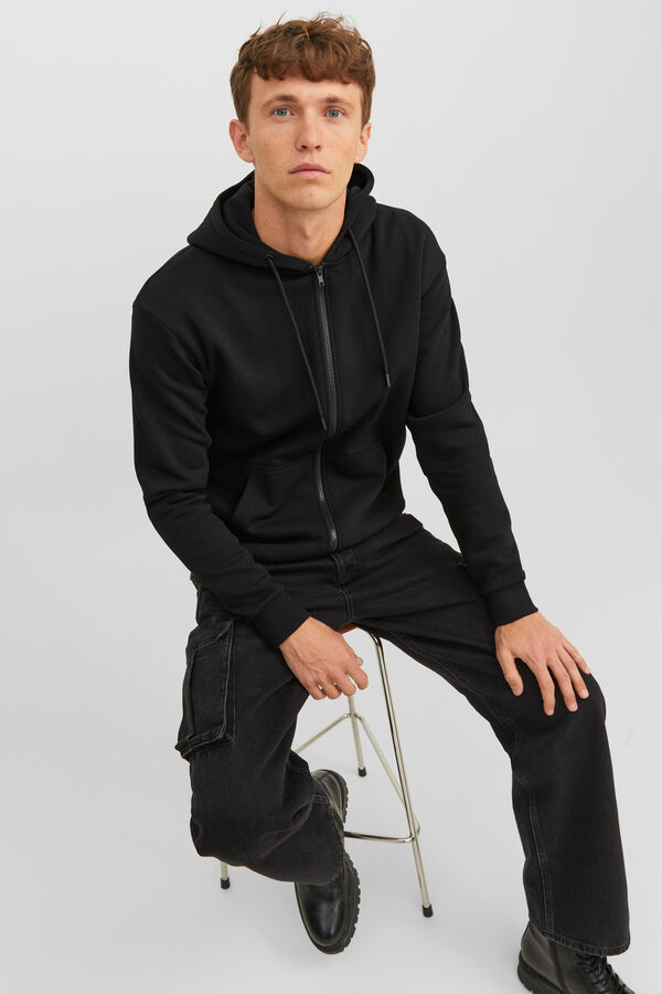Jack & Jones Sudadera regular fit negro